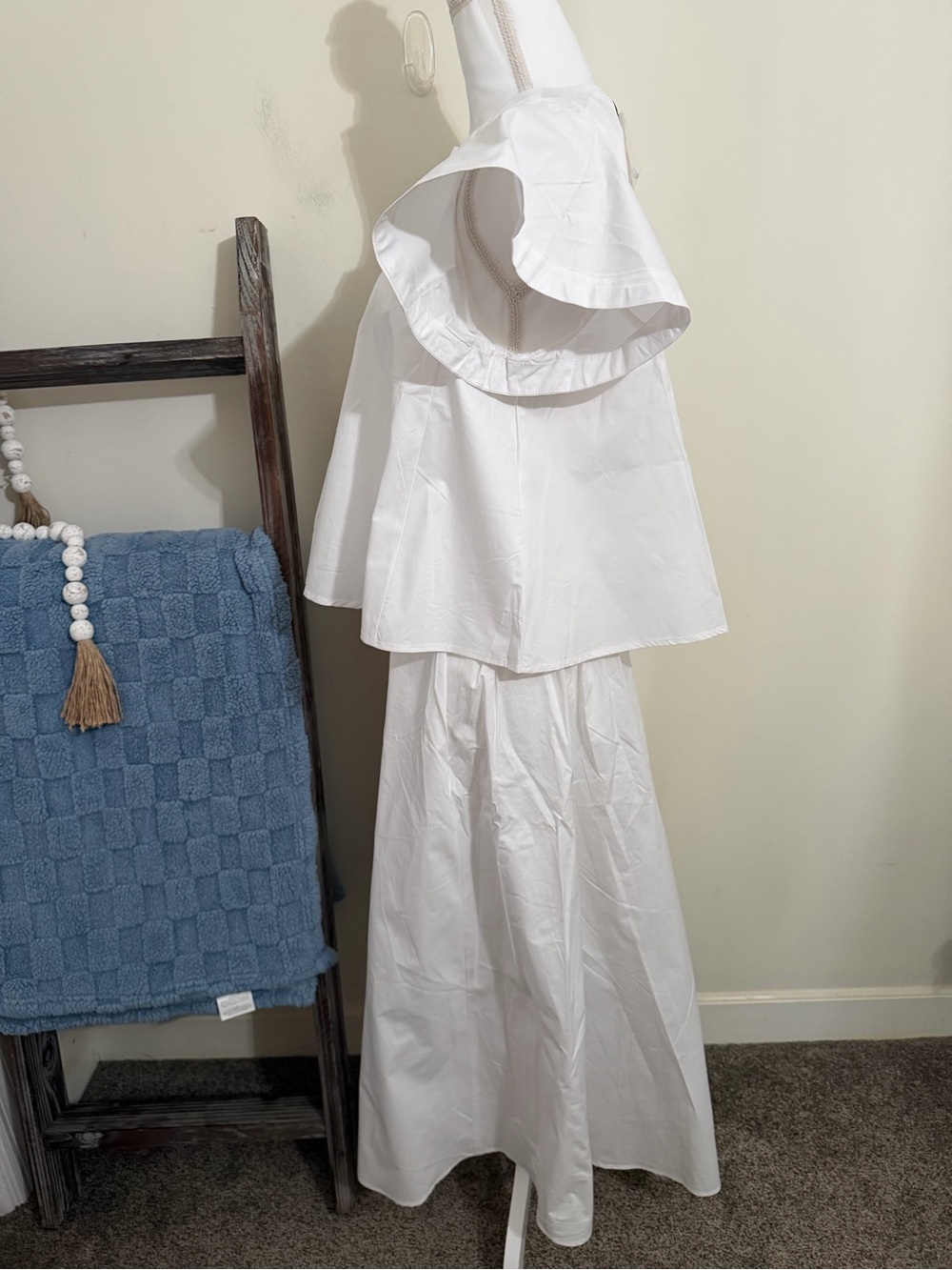 Soledad Coastal Breeze White Maxi Set by Mable NWT! - Picture 12 of 16